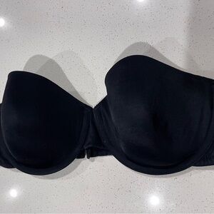 Maidenform Black Strapless Underwire Bra 38C